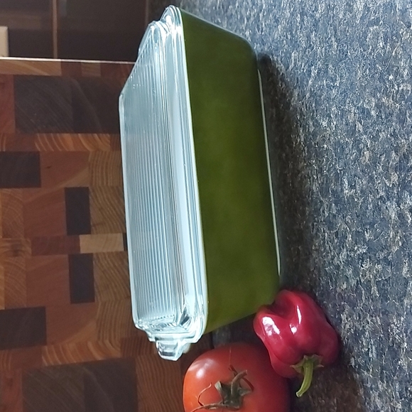 Pyrex Other - HOST PICK 💗 Vintage Pyrex 0503 Green Fridgie Casserole